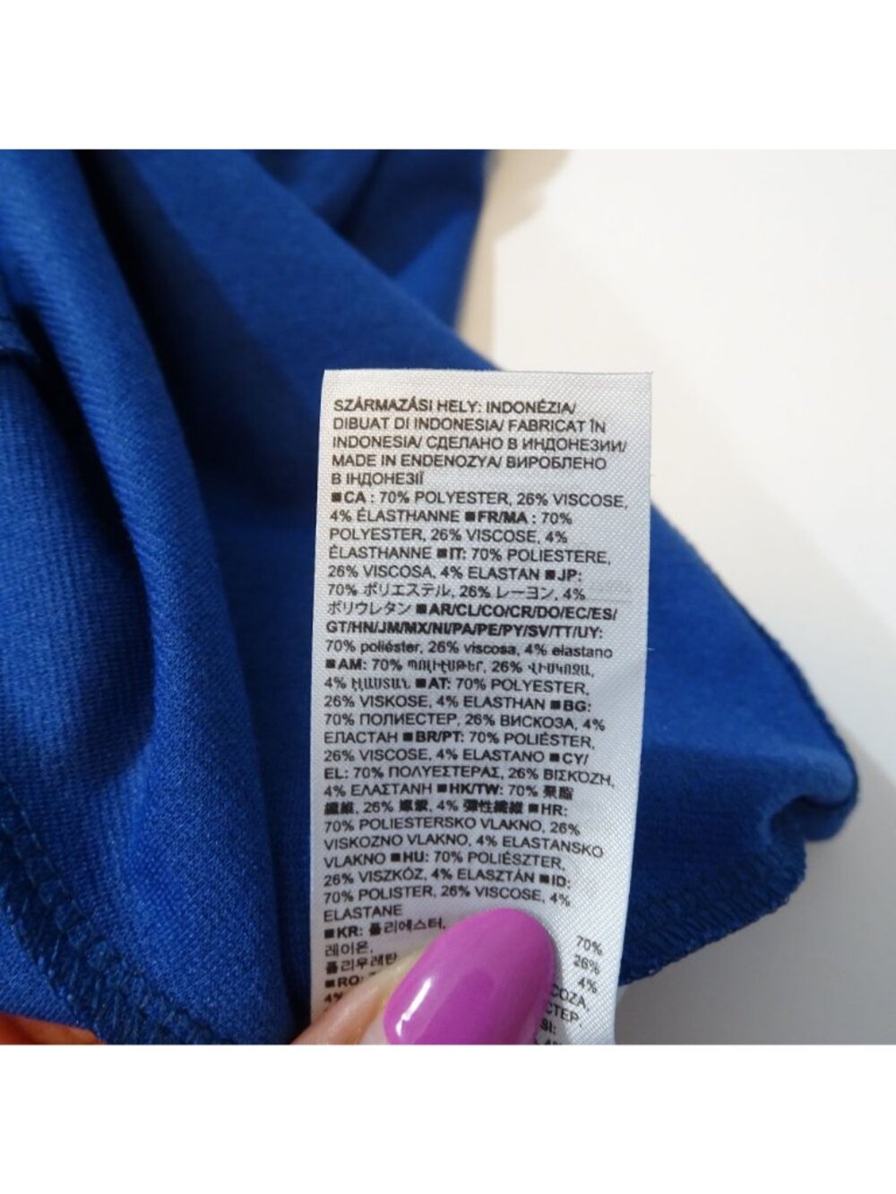 Gap Blue Sleeveless Fit and Flare Flounce Skater Dress Women Size 2 Blue Office - Picture 9 of 10